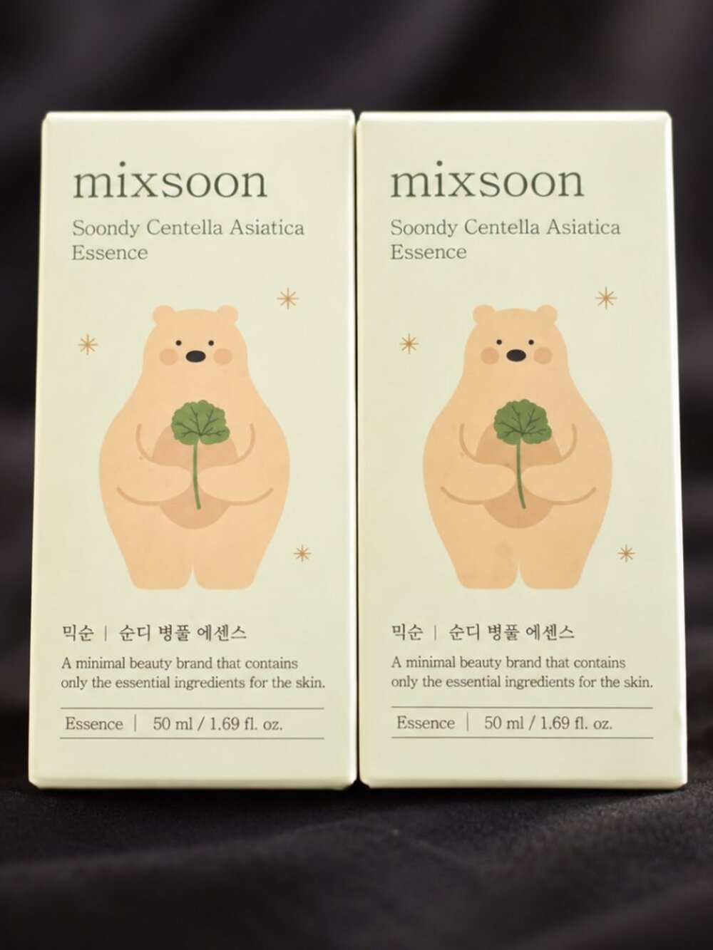 2-Pack Mixsoon Soondy Centella Asiatica Essence – 50 mL Each (SEALED)